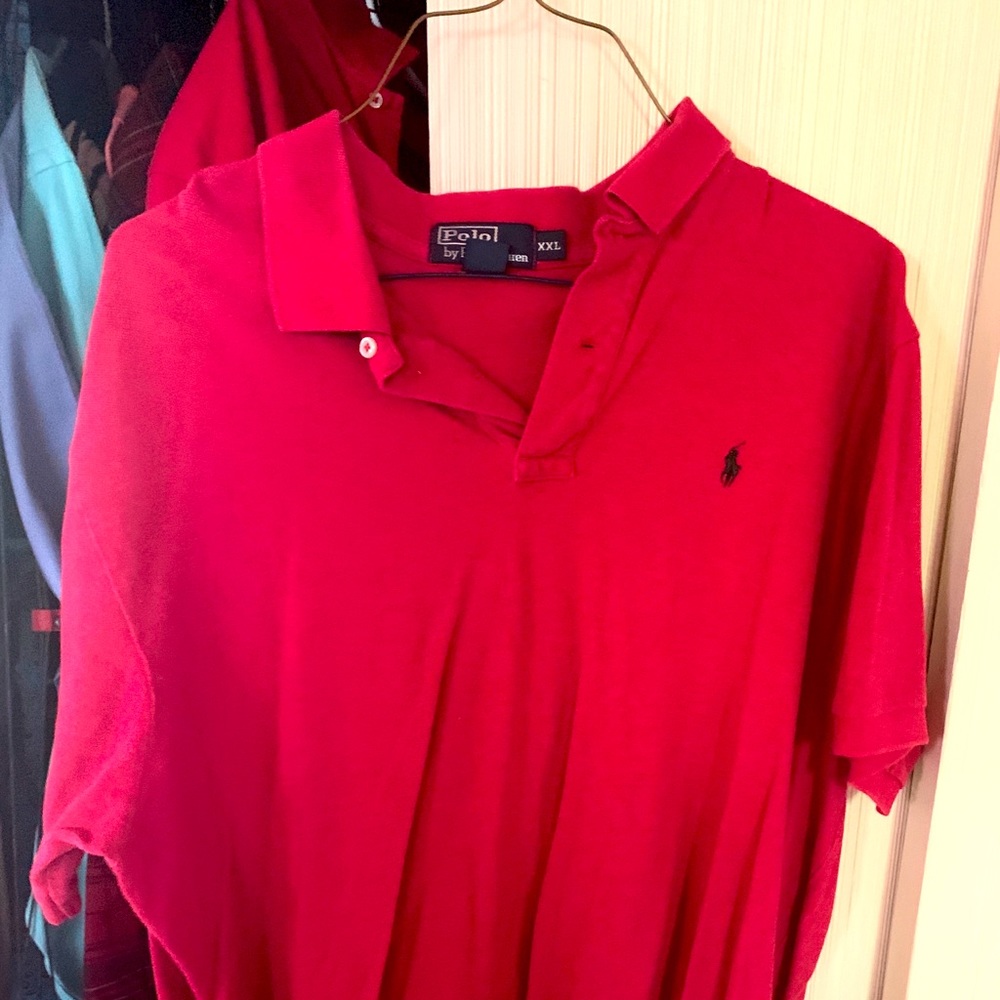 Polo Ralph Lauren shortsleeeve Crimson shirt